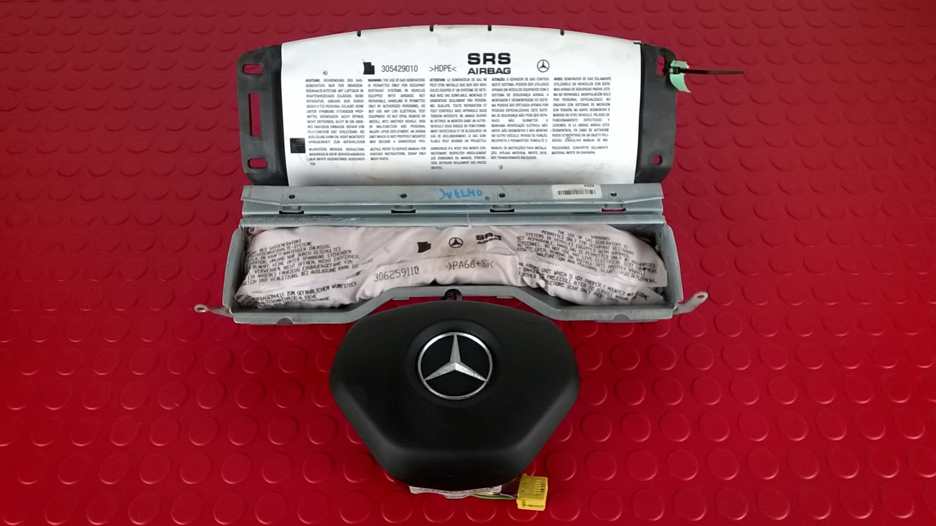 Peças - Kit Airbags - 307063199162-Ad / 306026999-Ar / 305428499-Ae 