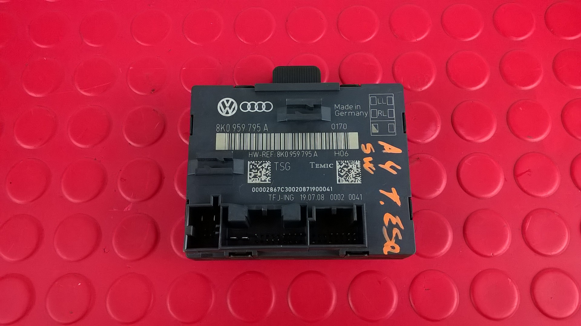 Peças - Módulo Vidros Trás Esquerdo - 8K0959795a [Audi A4 B8 Avant]