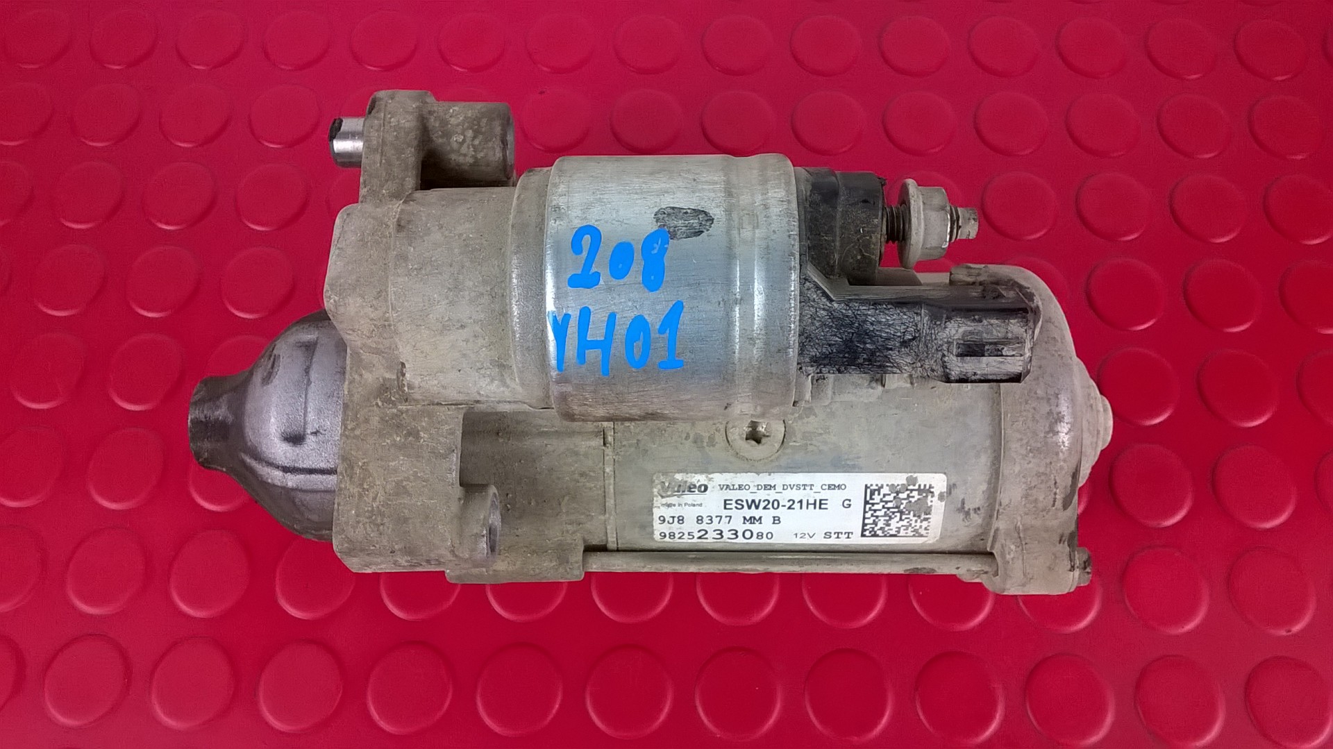 Peças - Motor De Arranque - 9825233080 / Esw20-21He [Peugeot 208]