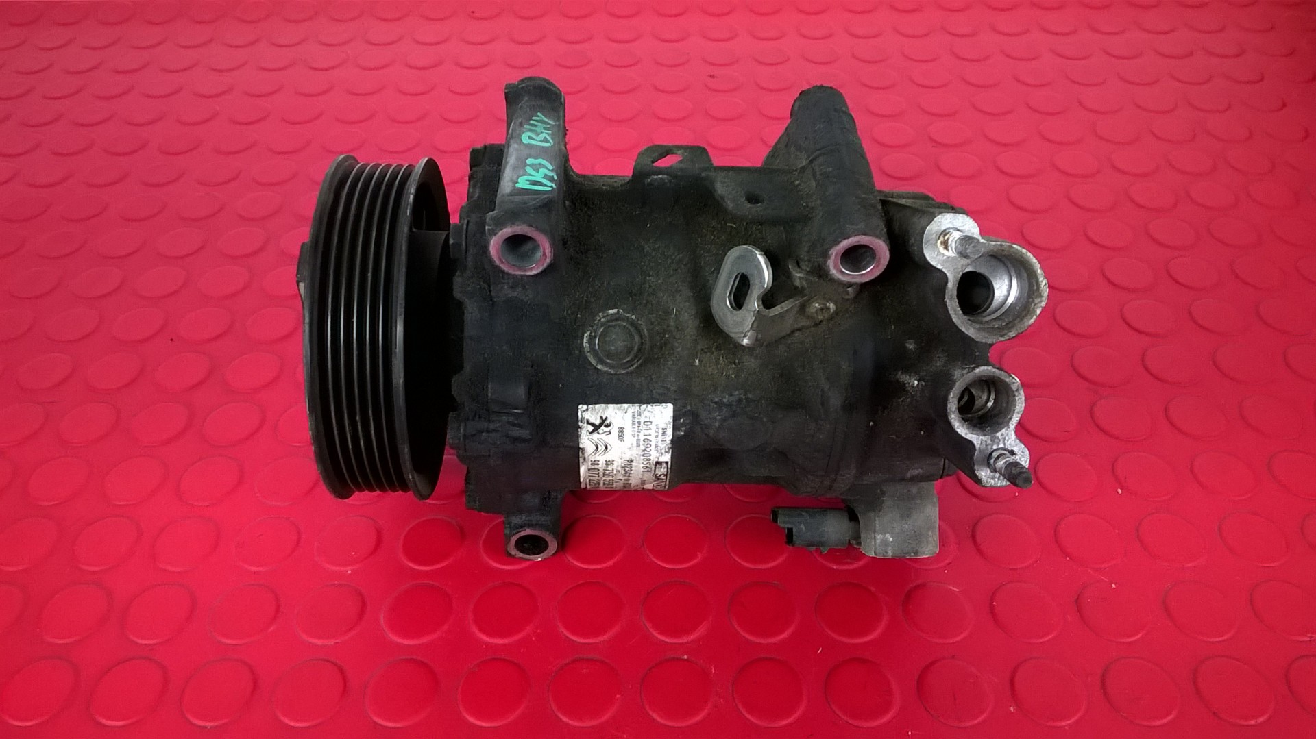 Peça - Compressor Ac - 9675655880 / 9807722580 / 8850F [Citroen Ds3