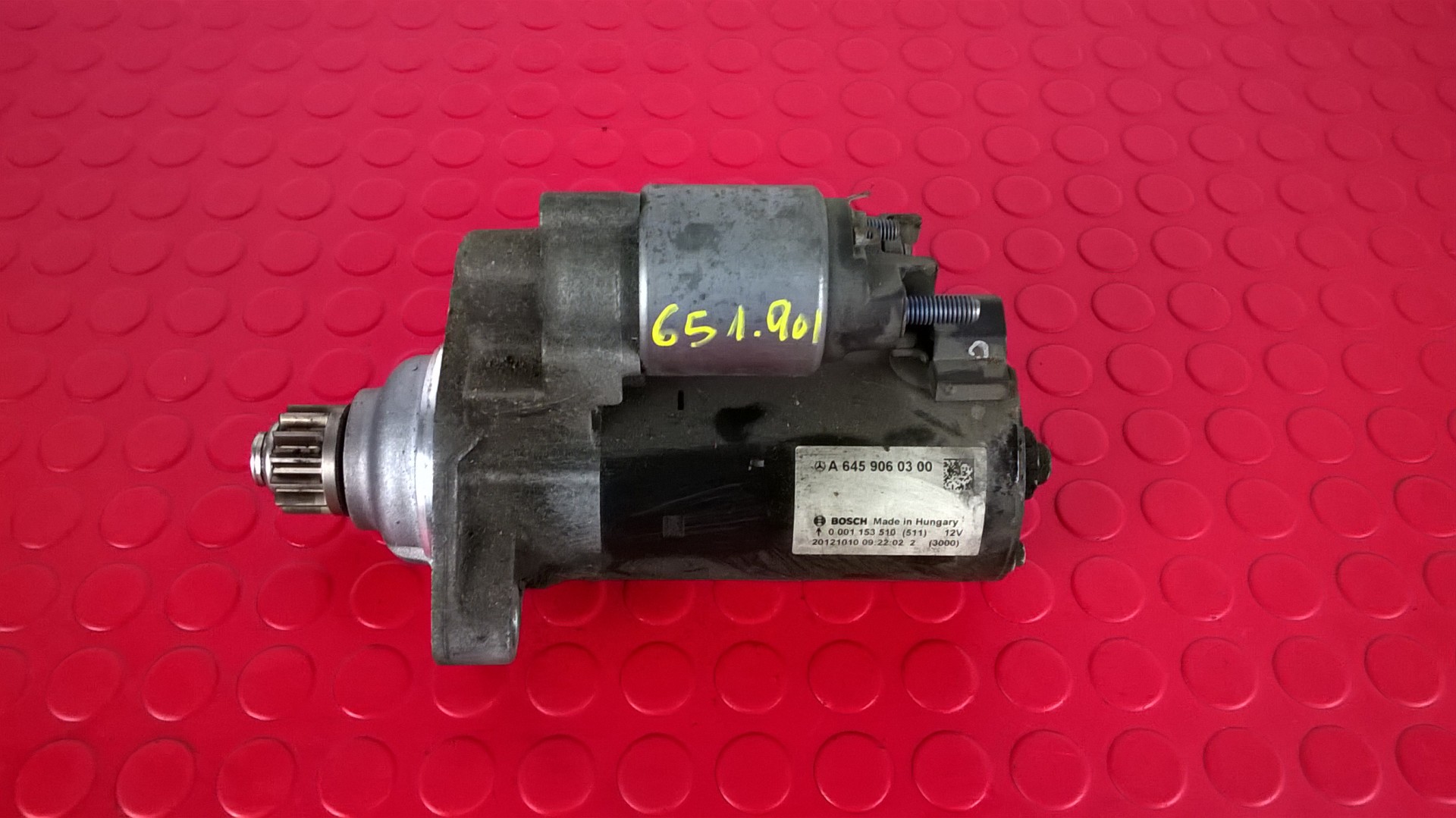 Peça - Motor De Arranque - A6459060300 / 0001153510 [Mercedes A180 