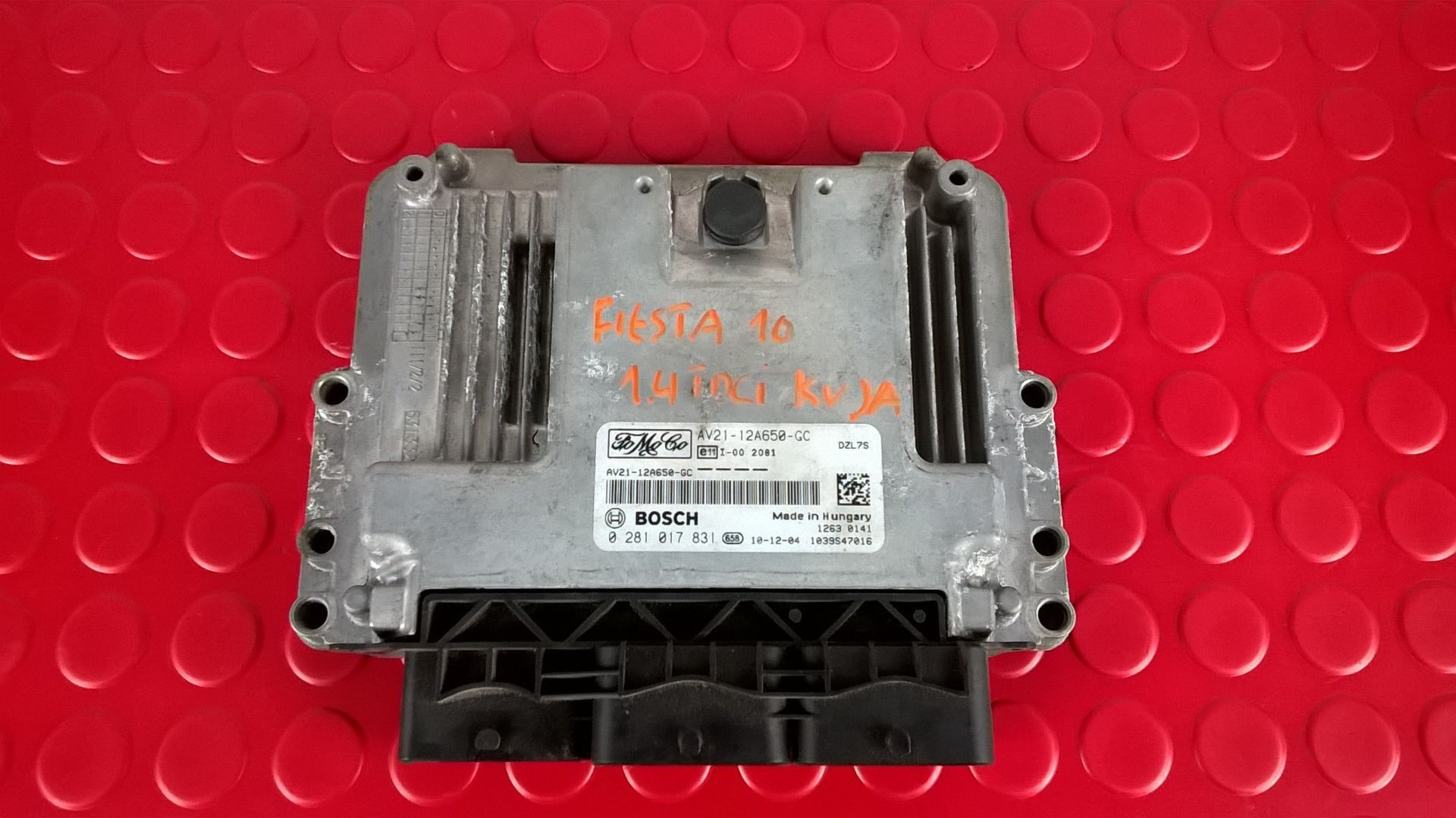 Peças - Centralina De Motor - Av21-12A650-Gc [Ford Fiesta Vi]